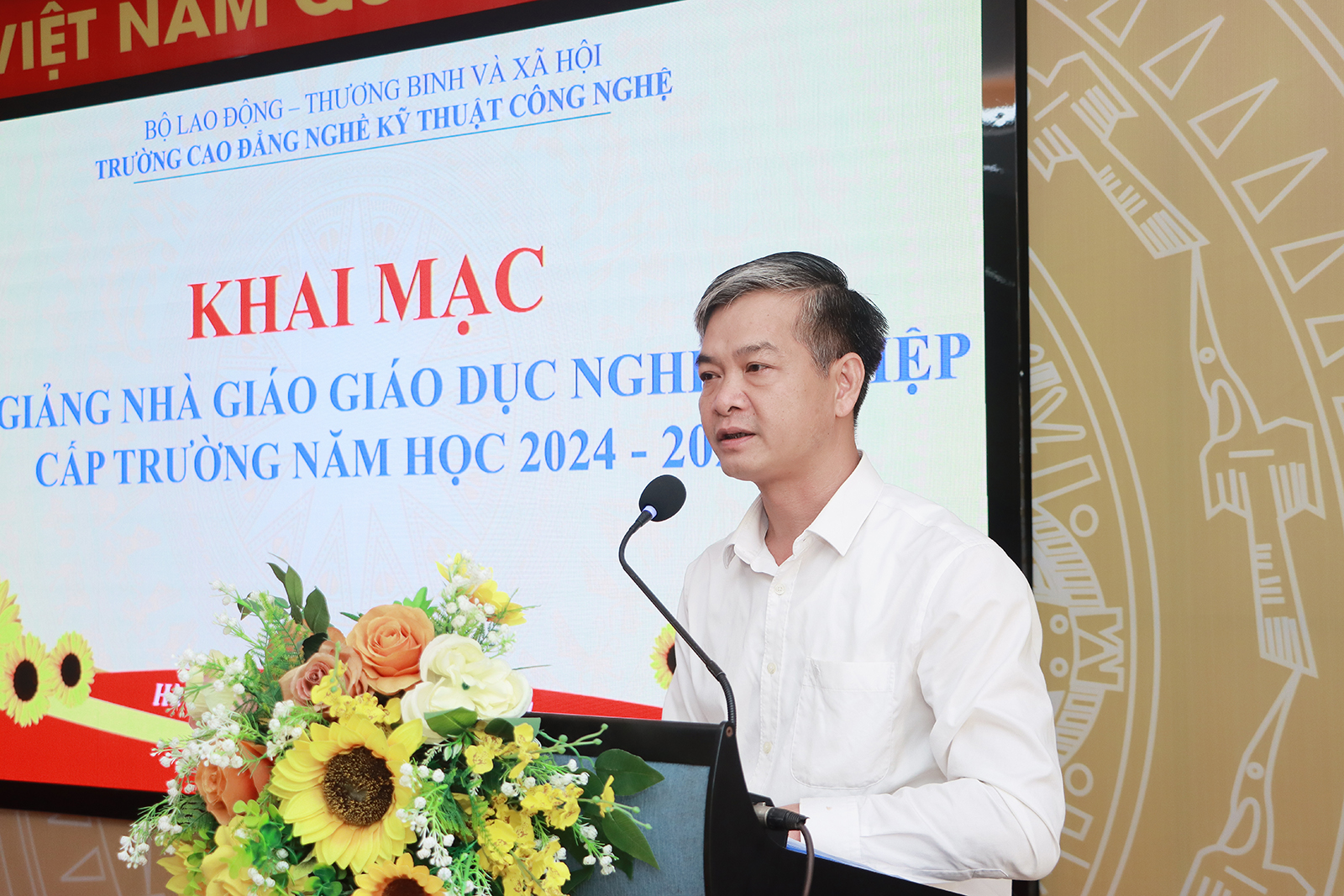 TTVC HỘI GIẢNG NHÀ GIÁO GIÁO DỤC NGHỀ NGHIỆP CẤP TRƯỜNG NĂM HỌC 2024 - 2025