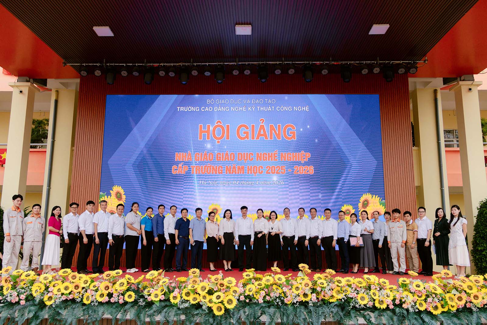 HỘI GIẢNG NHÀ GIÁO GIÁO DỤC NGHỀ NGHIỆP CẤP TRƯỜNG NĂM HỌC 2025 – 2026