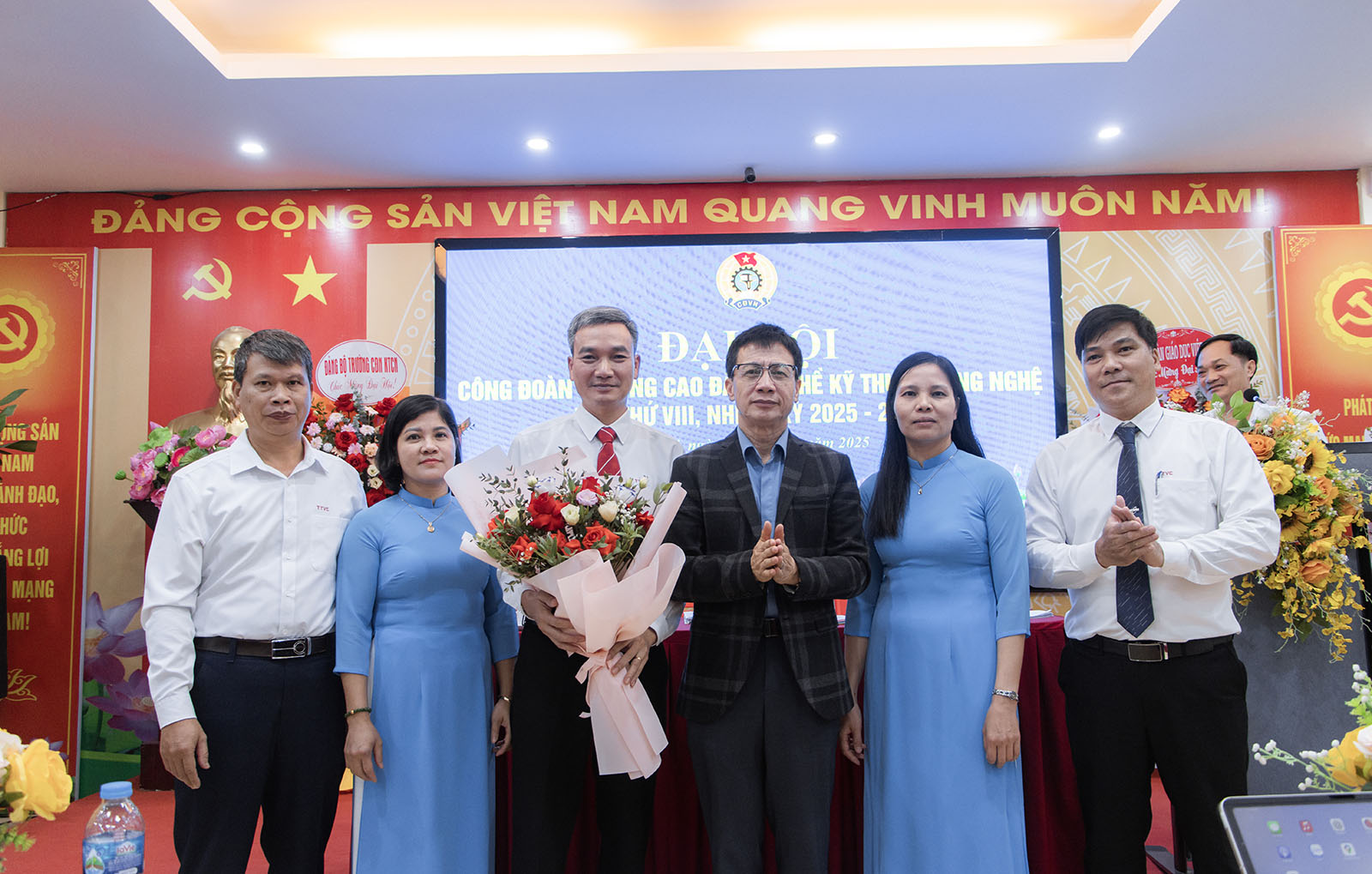ĐẠI HỘI CÔNG ĐOÀN TRƯỜNG CAO ĐẲNG NGHỀ KỸ THUẬT CÔNG NGHỆ LẦN THỨ VIII, NHIỆM KỲ 2025 - 2030
