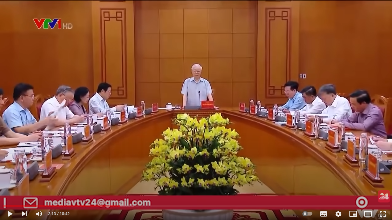 Tổng Bí thư Nguyễn Phú Trọng nhấn mạnh tầm quan trọng của phòng chống tham nhũng, tiêu cực 